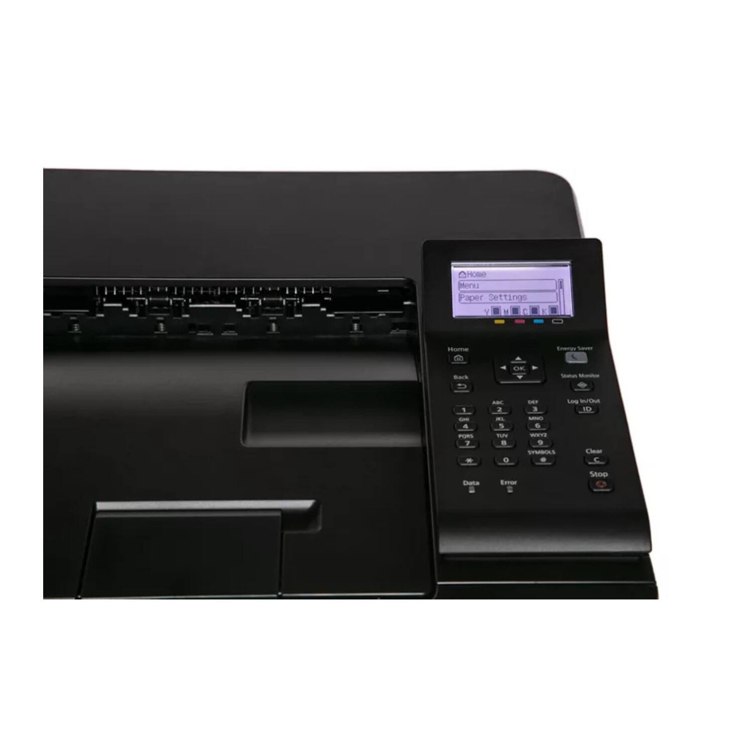 Menu  
Paper Settings  
Home  
Energy Saver  
Menu Number  
OK  
Symbols  
Clear  
Stop  
Data  
Error  
1  
2  
3  
4  
5  
6  
7  
8  
9  
0  
Log ID