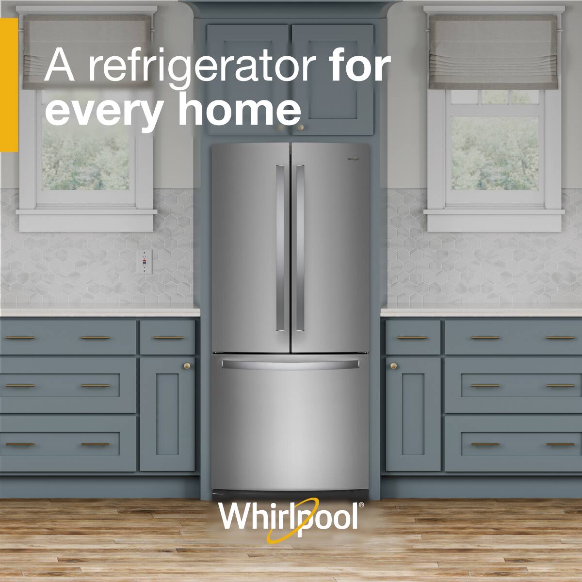 A refrigerator for every home  
Whirlpool