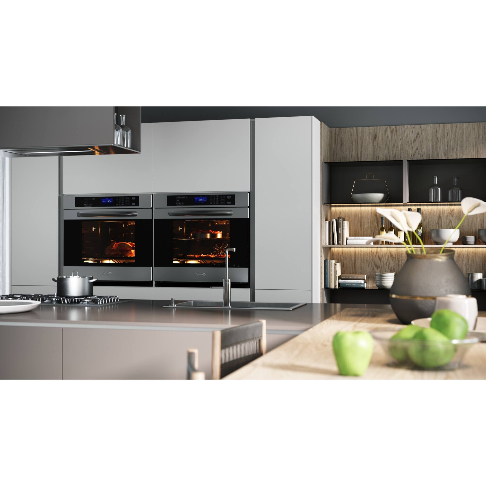 Alt View 5. Koolmore - 5 cu. ft. Stainless-Steel Electric Convection Oven, KM-WO30S-SS. - Stainless Steel.