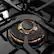 Back. ZLINE - 30 in. Wide 4 Burner ZLINE Autograph 4.2 cu. ft. Manual Clean Freestanding Gas Range with Bronze Accents - Black Satin Stainless Steel.