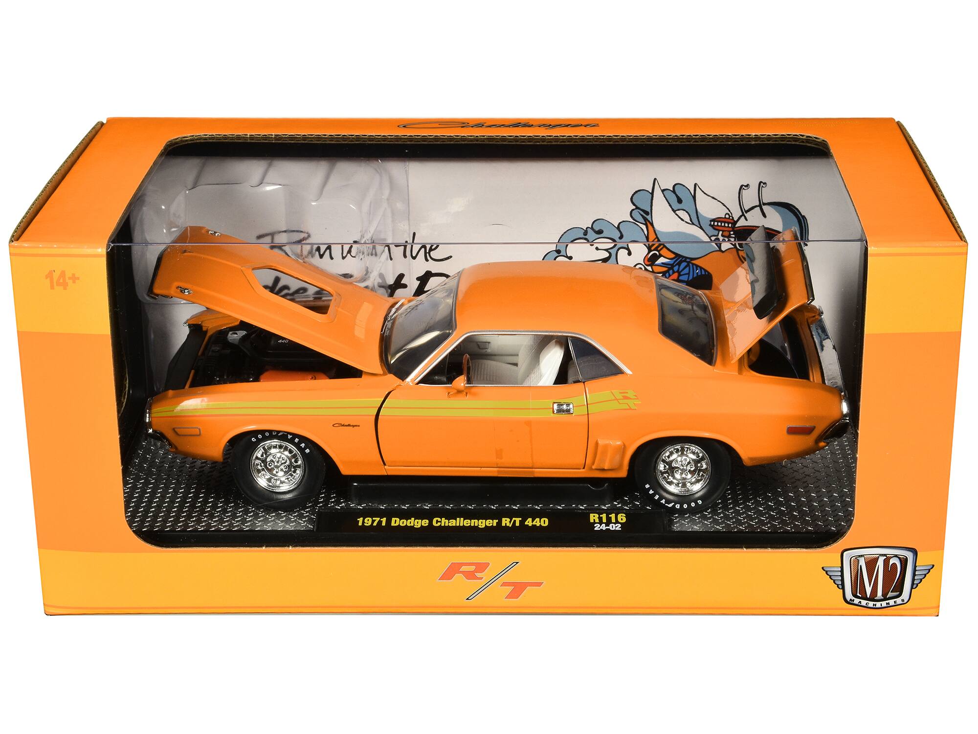 14+ Tm MM the +t C SOTAE 1971 Dodge Challenger R/T 440 R 1 T HOOOOYIAE R116 24-02 M2