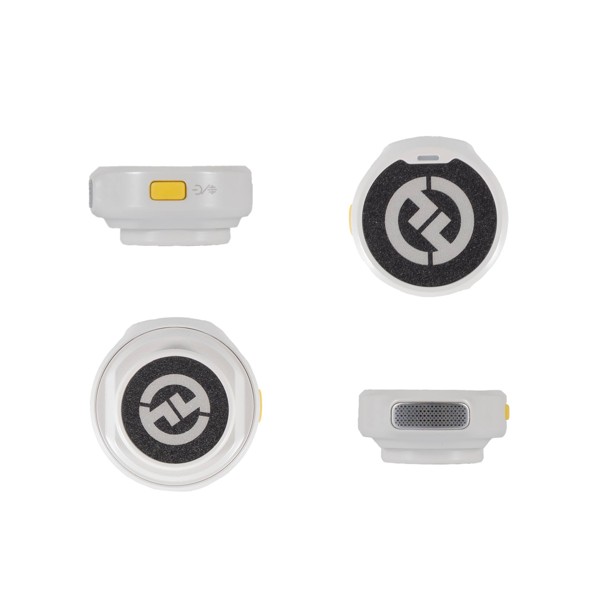 Alt View 2. HollyView - Hollyland Lark M2 Wireless Lavalier Microphone for iPhone/Android/Camera/PC/Laptop with Lightning/USB-C/Plug, 48KHz 24Bi - White.