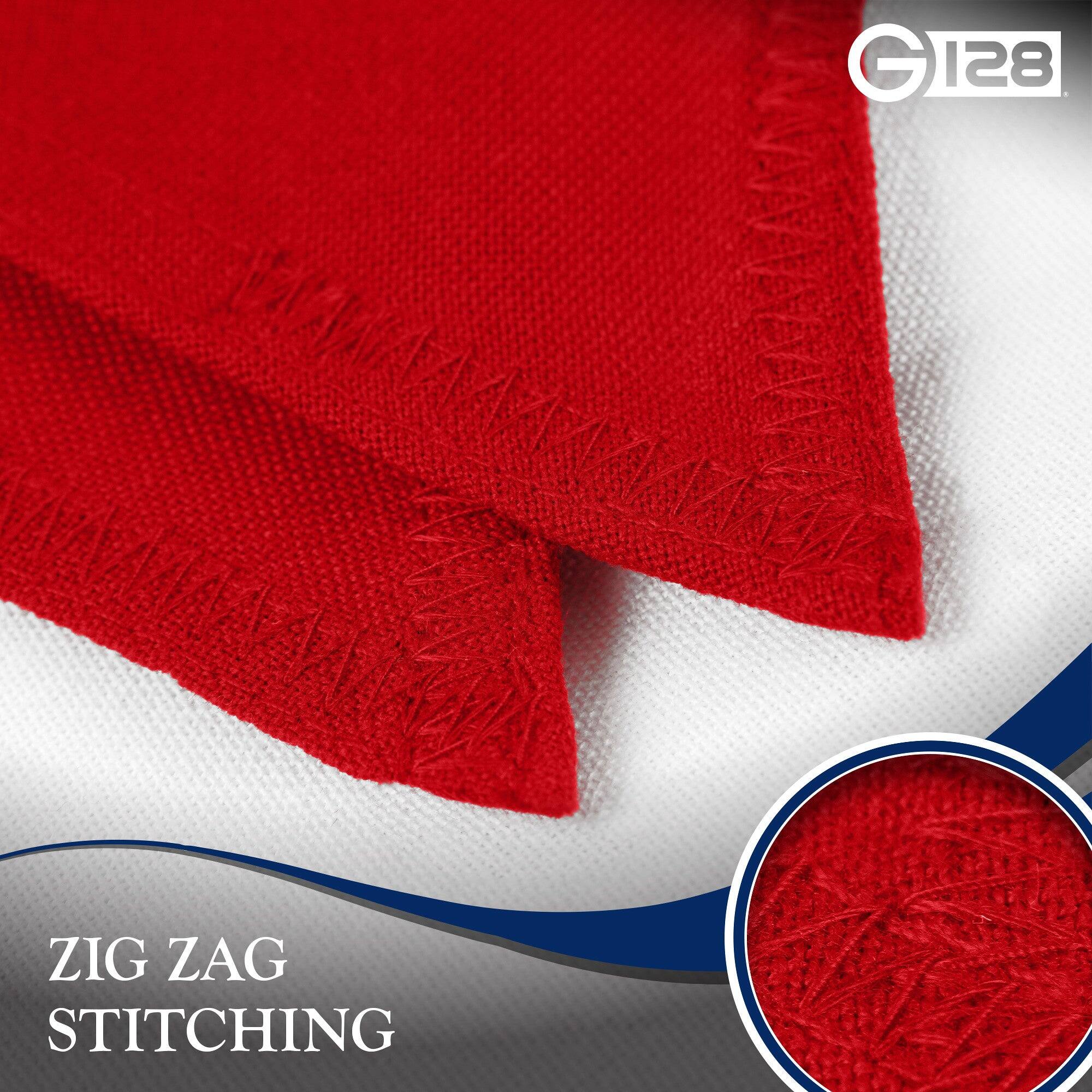 G 128 128 ZIG ZAG STITCHING