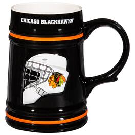 Evergreen Enterprises - Chicago Blackhawks 24oz. Ceramic Stein Cup with Gift Box - Multicolor