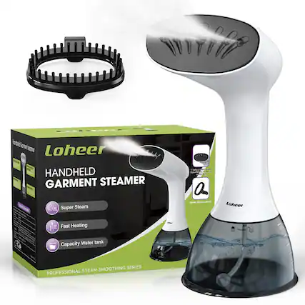 Loheer HANDHELD GARMENT STEAMER
Super Steam
Fast Heating
400ml Capacity Water Tank
PROFESSIONAL STEAM SMOOTHING SERIES