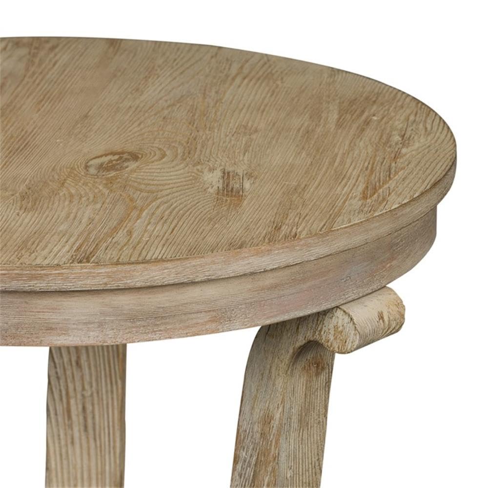 Left. Liberty Furniture Industries - Greystone Mill End Table in Stone White Wash w/ Wirebrush Distressing - Gray.