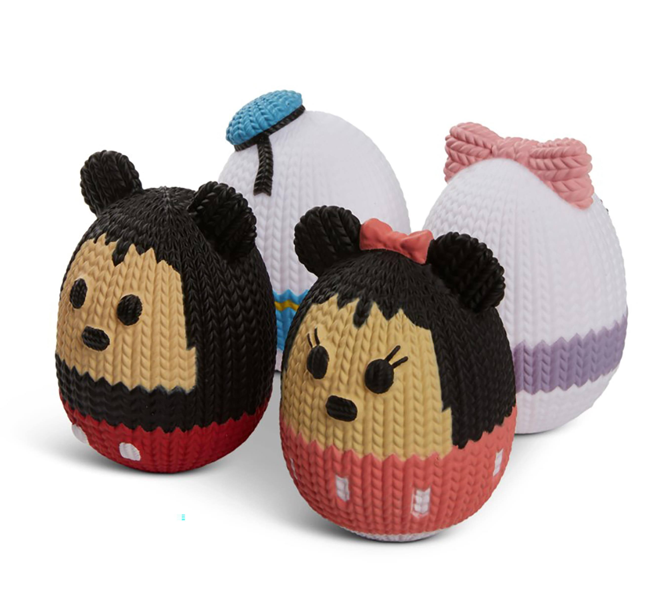 Alt View 10. Disney - Disney Mickey and Friends Version 1 Handmade by Robots Mini Vinyl Figure 4-Pack - Red.