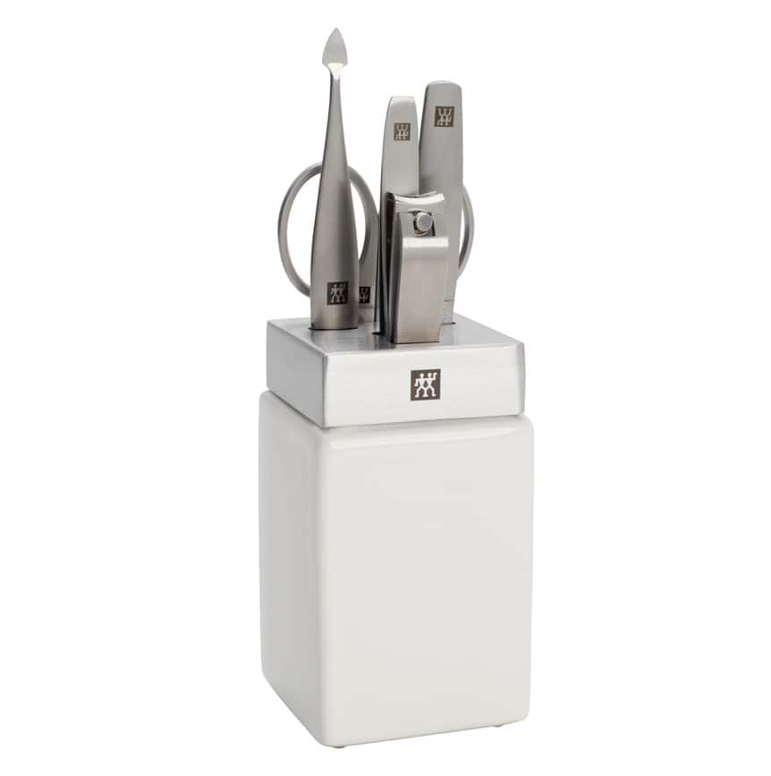 ZWILLING - Beauty Premium 6-pc Ceramic Bath Station set - White