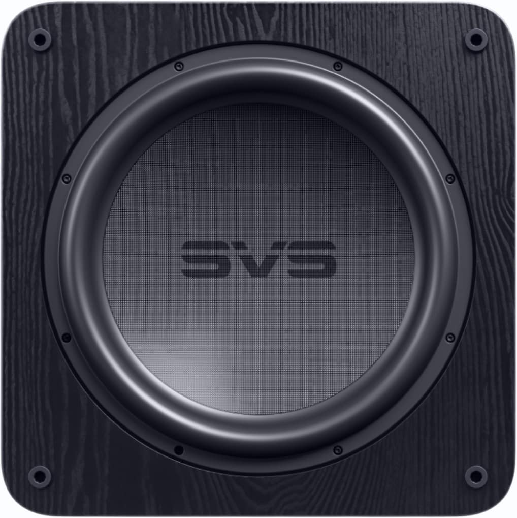 SVS - SB-5000 15" 2000W Powered Subwoofer - Black Ash - Front_Zoom