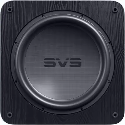Front. SVS - SB-5000 15" 2000W Powered Subwoofer - Black Ash.