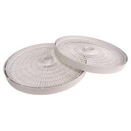 Nesco - LT2SG TRAY FITS DEHYDRATOR FD61WHC AND FD75PR Speckled - Set of 2 - White