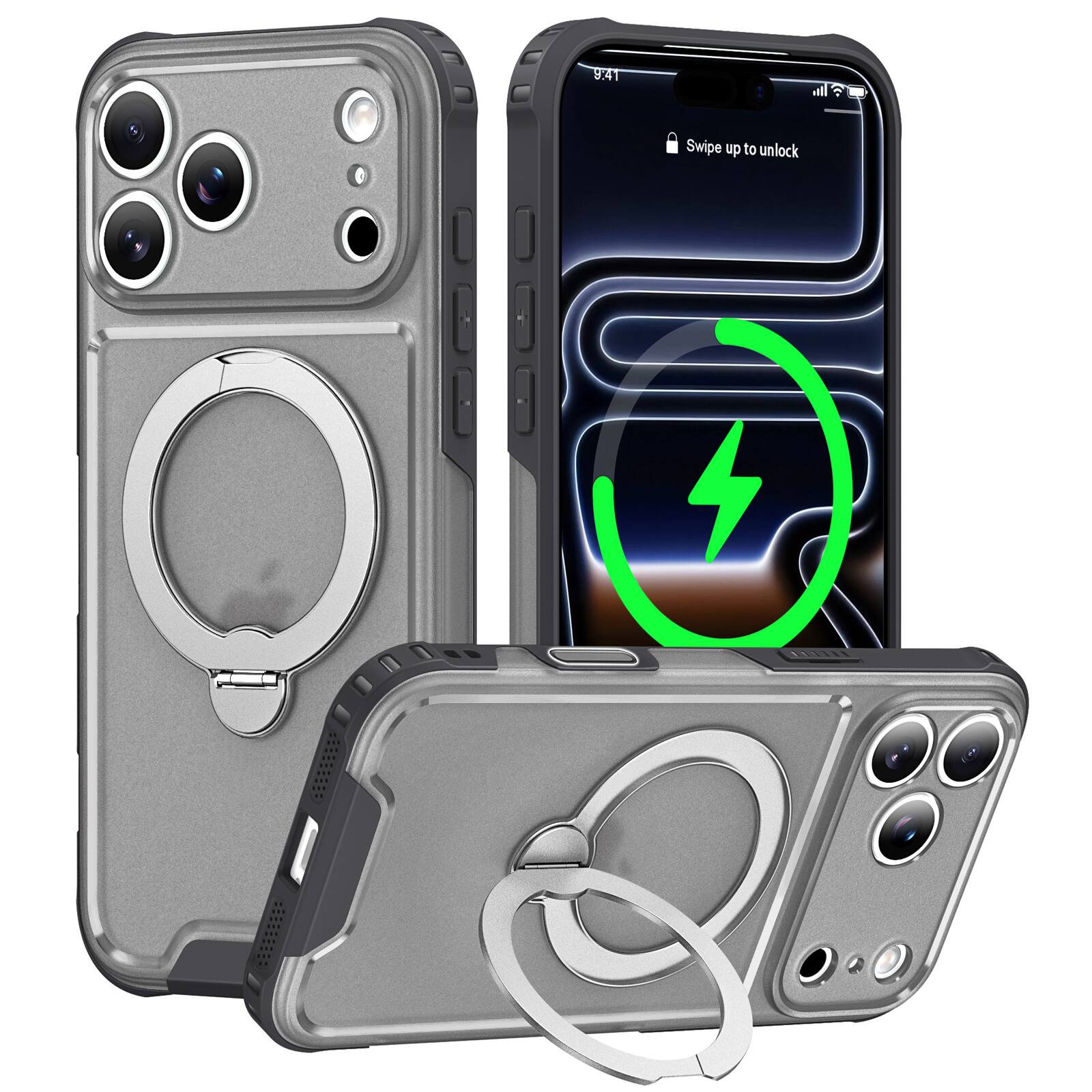 UUCOVER Magnetic Case for Apple iPhone 18 Pro Max,Shockproof TPU+PC ...