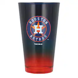 The Memory Company - Houston Astros 16oz. Ombre Pint Glass - Multicolor