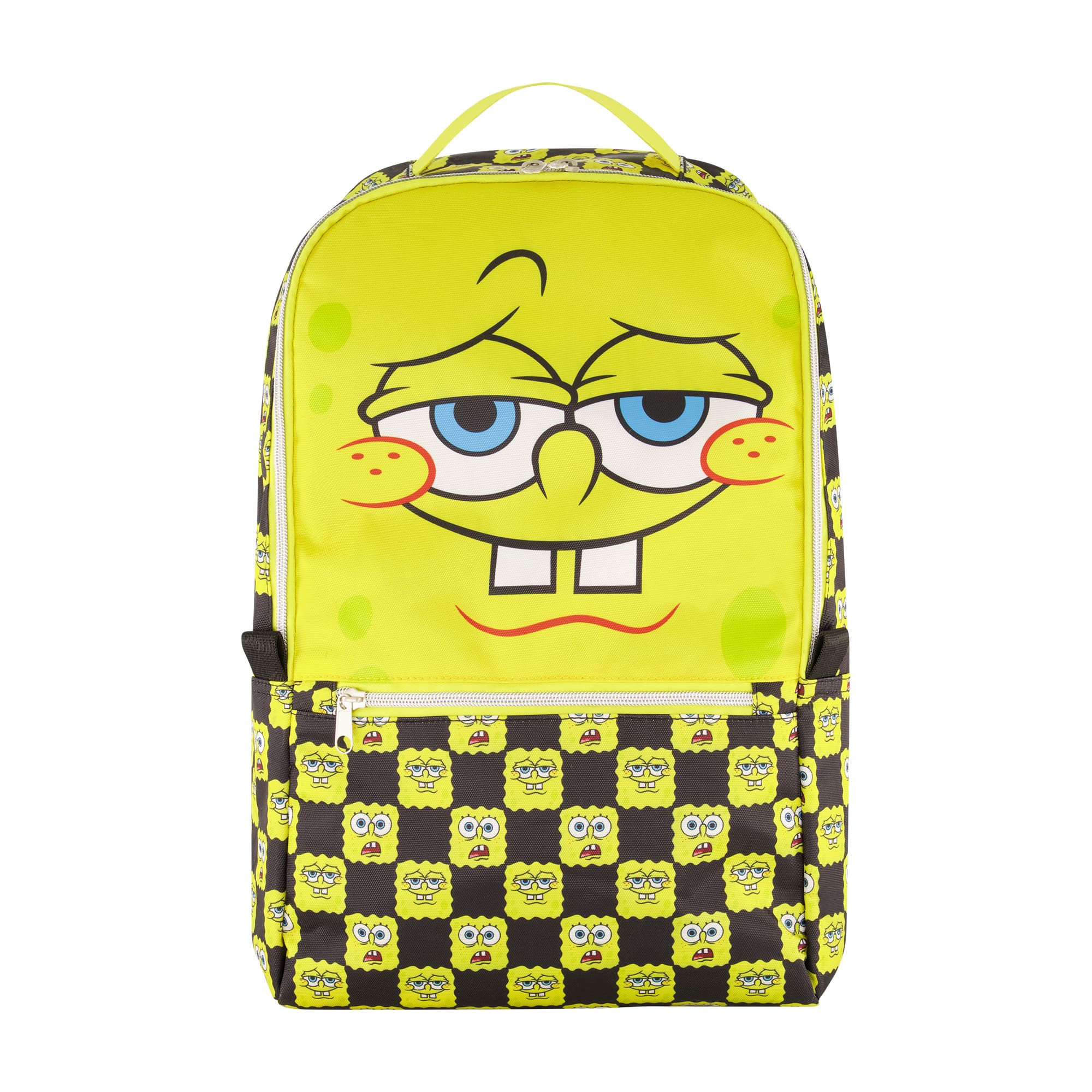 Nickelodeon - Spongebob Checkered Big Face Backpack - MULTI
