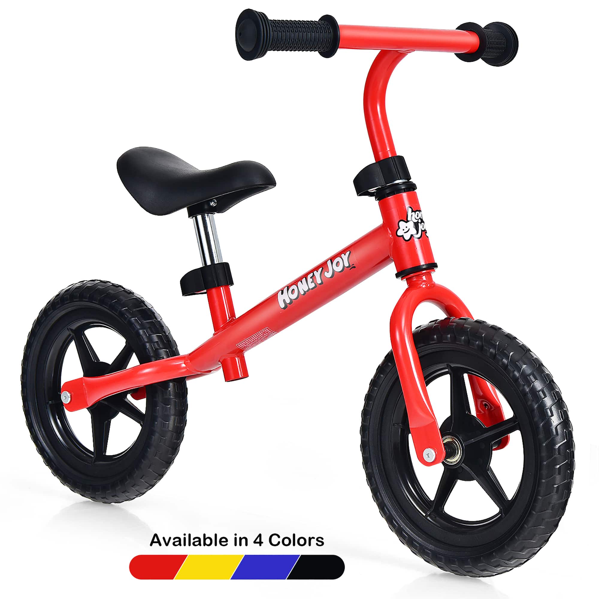 Costway - Kids Balance Bike No Pedal Training Bicycle w/ Adjustable Handlebar & Seat - Red price history on PriceWatchPro