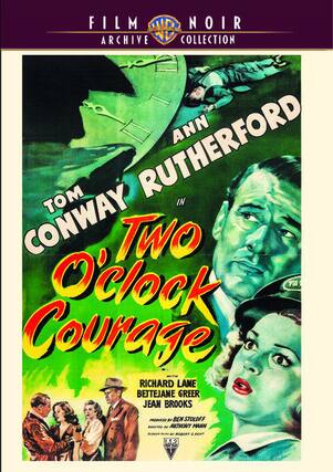 Front. Two O'Clock Courage - DVD.