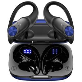 VEAT00L - V6 Bluetooth Headphones Wireless Earbuds 88Hrs Playback Sport Ear Buds