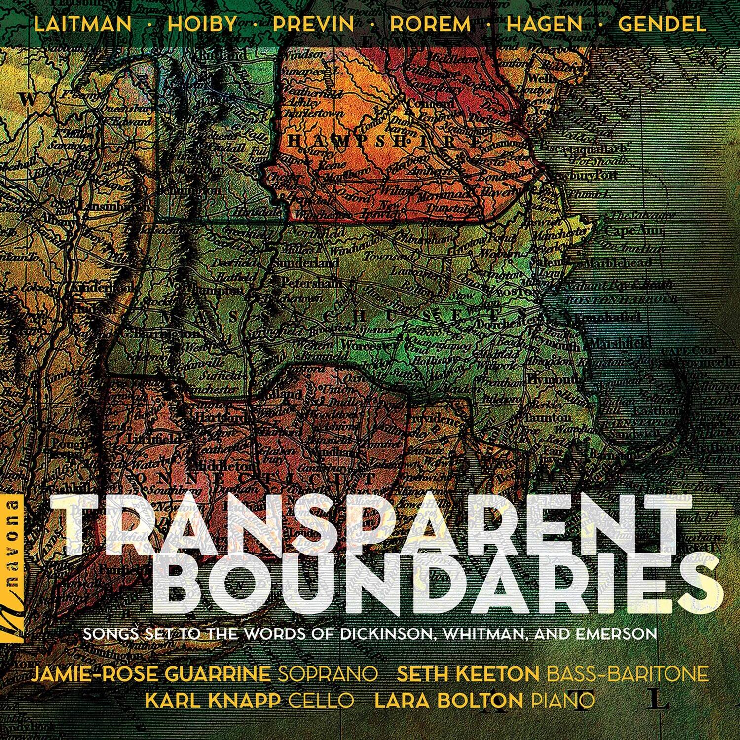Guarrine  Keeton  Knapp  Bolton - Transparent Boundaries  - COMPACT DISCS