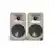 Left. Kanto - Kanto ORA4 140W Powered Reference Speakers with Bluetooth 5.0 BEIGE - BEIGE.