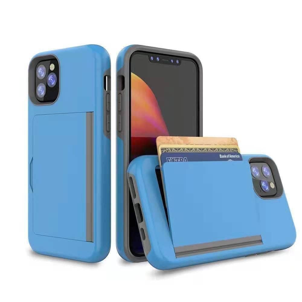 RomeTech - Rome Tech Wallet Case for iPhone 13 Pro - Blue