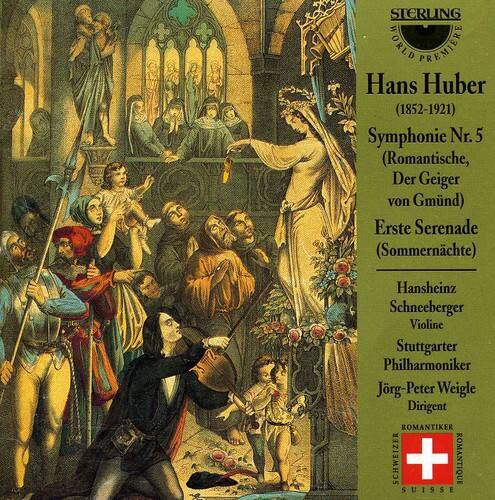 STERLING WORLD PREMIERE

Hans Huber (1852-1921)

Symphonie Nr. 5 (Romantische, Der Geiger von Gmünd)

Erste Serenade (Sommernächte)

Hansheinz Schneeberger  
Violine

Stuttgarter Philharmoniker  
Jörg-Peter Weigle  
Dirigent

ROMANTIKER SCHWEIZER + ROMANTIQUE SUISSE