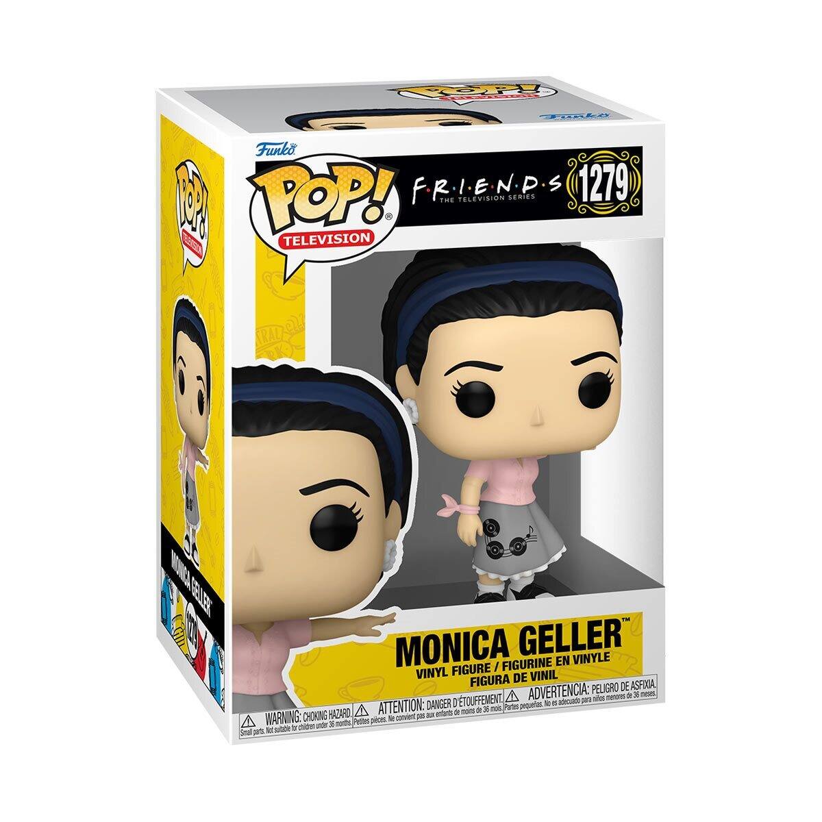 F TaLER Funko M POP! FRI.E.N.P.S TIDE TELEVISION E N SERIES P S 1279 C TELEVISION TRADA T LT MONICA GELLER FIGURINE EN VINYLE FIGURE / VINYL DE VINIL FIGURA DE ASFOOA, ADVERTENCIA: PELIGRO nesec, A -iGE namne  3 ATTENTION: DANGER ) TOUFFEMENT Partes peounetas N  adcual SE A E noirs i  nos CHOKING HAZARO convienE 30 - nntert WARNING: under 3 nont Pettei pice a T subbe i  Seat J0