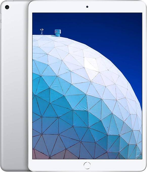 Front. Apple - iPad Air 3 (Unlocked) 64GB - Silver.