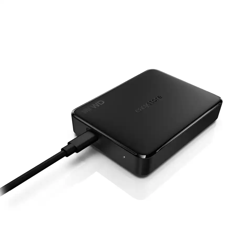 Apple And Android Compatible WD 5TB easystore Portable HDD for Windows, Mac and compatible devices ...