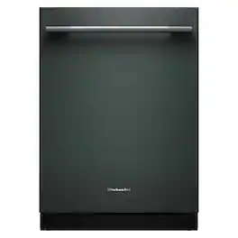 KitchenAid - 24" Top Control Built-In Tub Dishwasher with Third Level Jet Rack, 40+ Total Wash Jets, 41 dBA - Juniper