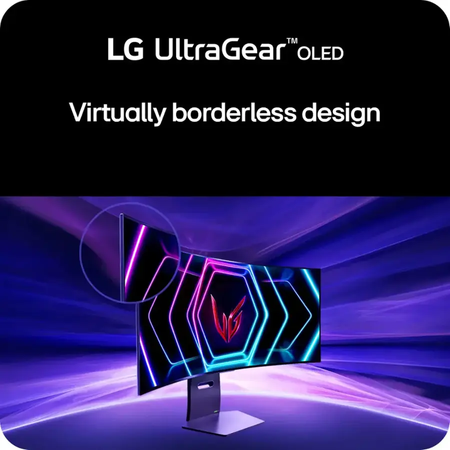 LG UltraGear 39" OLED Curved WQHD 240Hz 0.03ms FreeSync and NVIDIA G ...