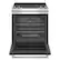 Angle. Maytag - 6.4 Cu. Ft. Slide-In Electric Range with Air Fry - Fingerprint Resistant Stainless Steel.