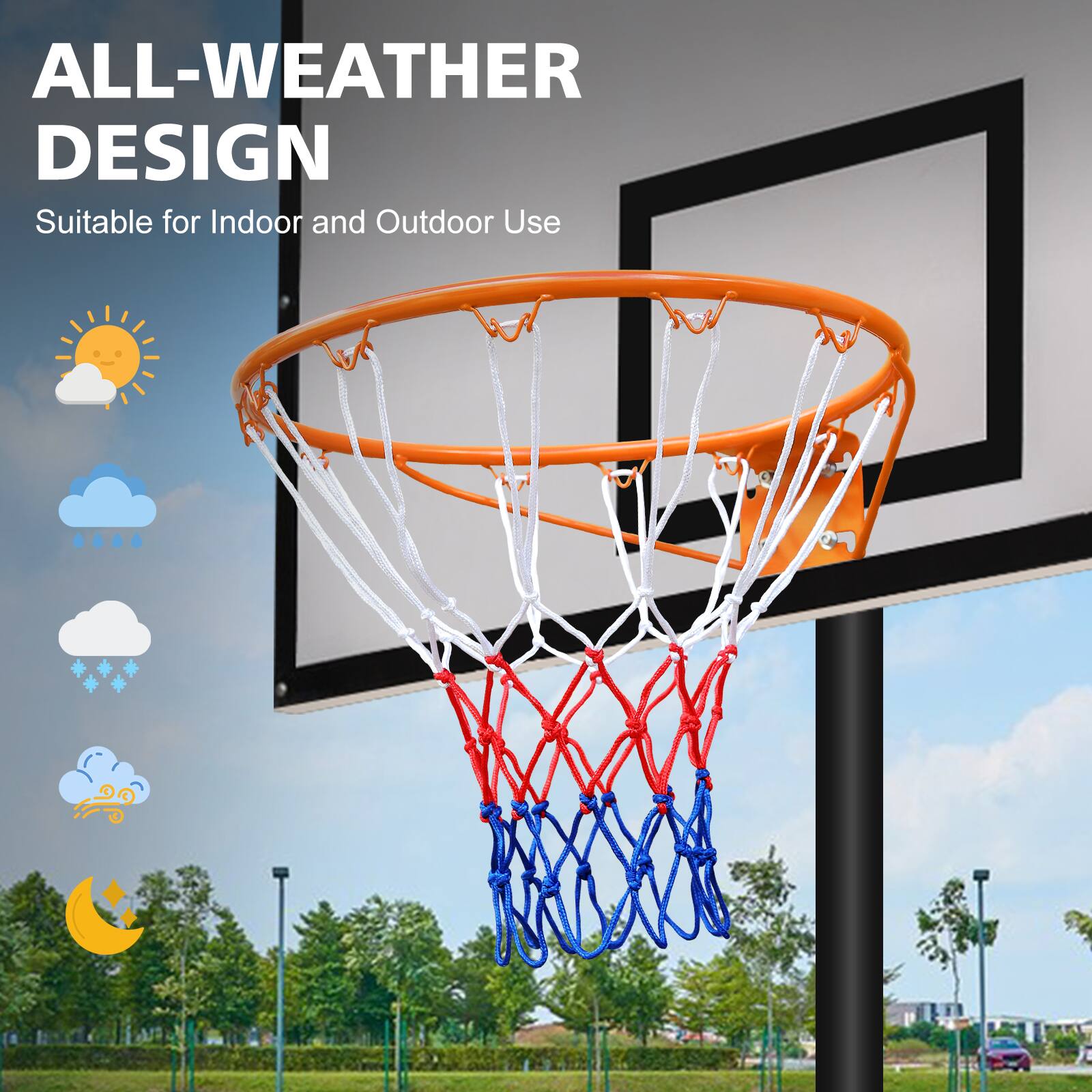 ALL-WEATHER DESIGN  
Suitable for Indoor and Outdoor Use