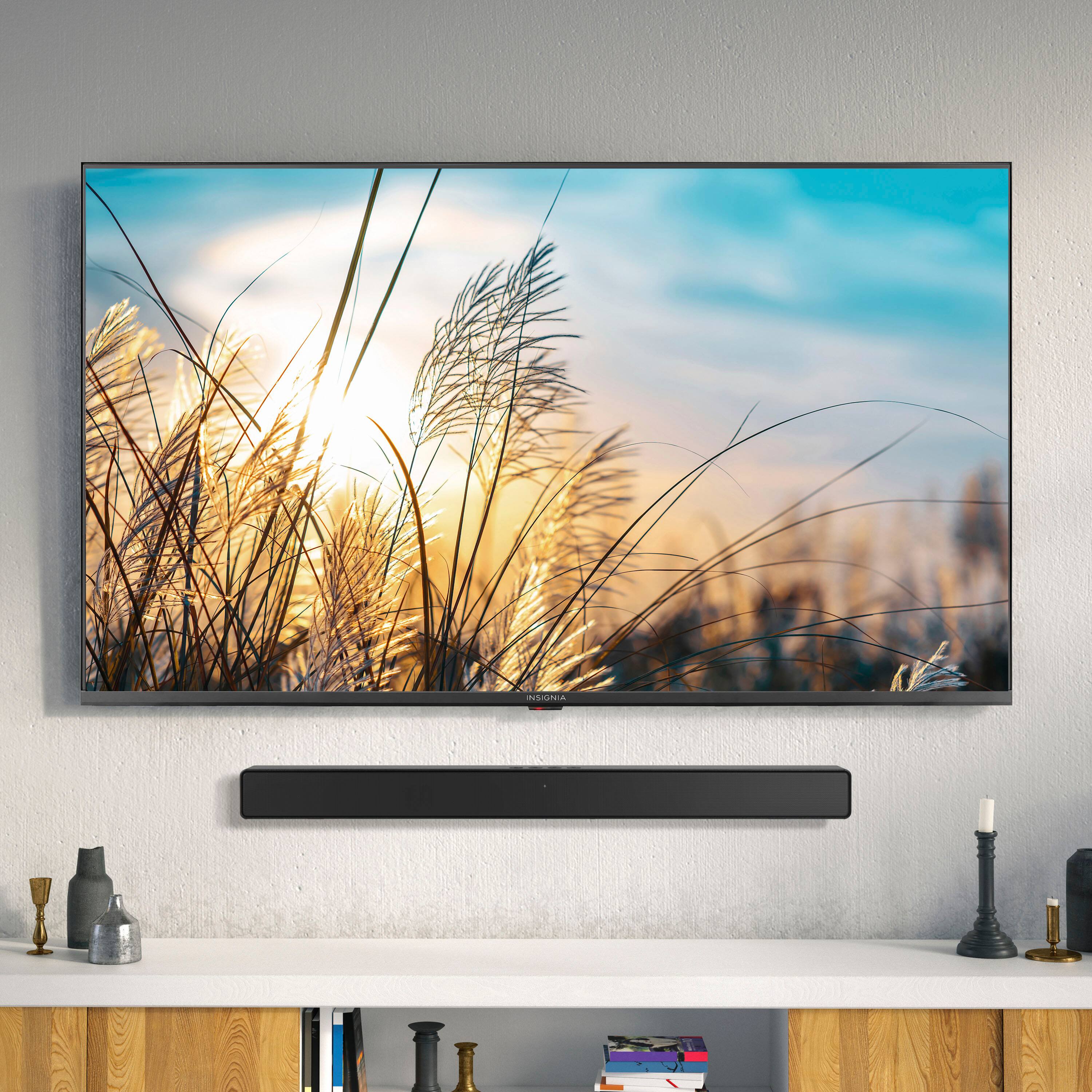 Alt View 2. Insignia™ - 2.0 Channel Soundbar 32", Bluetooth - Black.