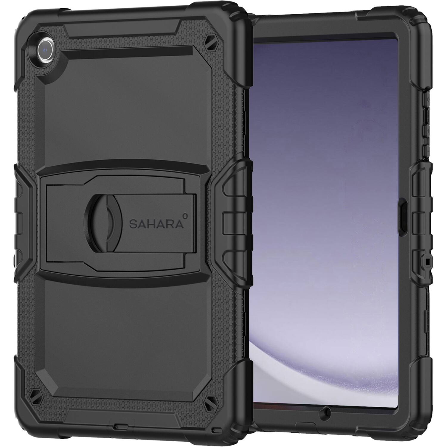 Alt View 11. SaharaCase - DEFENSE Series Case for Samsung Galaxy Tab A9+ - Black.