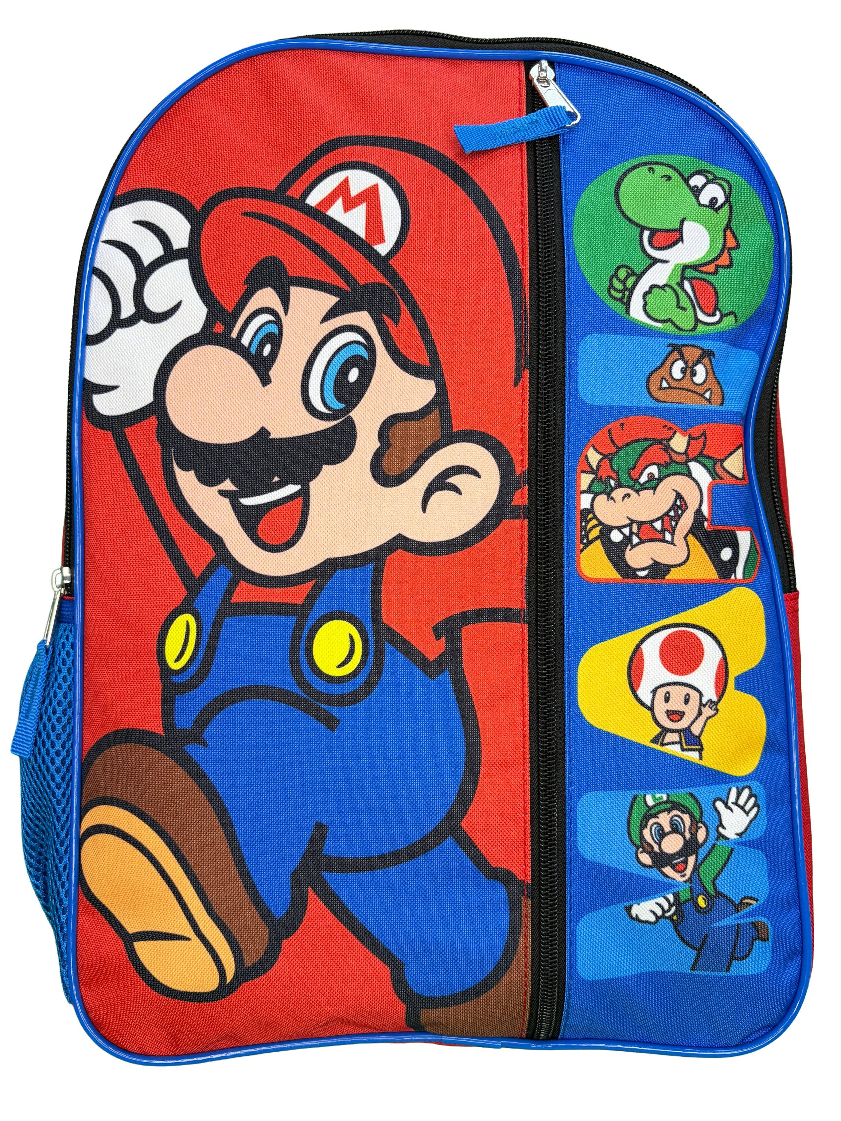 Alt View 2. Bioworld - Super Mario Brothers 16" Backpack for boys and girls ages 3+ - Assorted Pre-Pack.