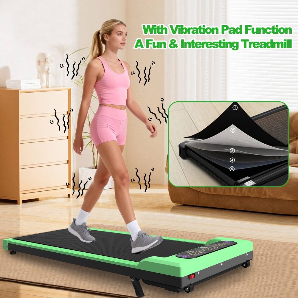 With Vibration Pad Function A Fun & Interesting Treadmill