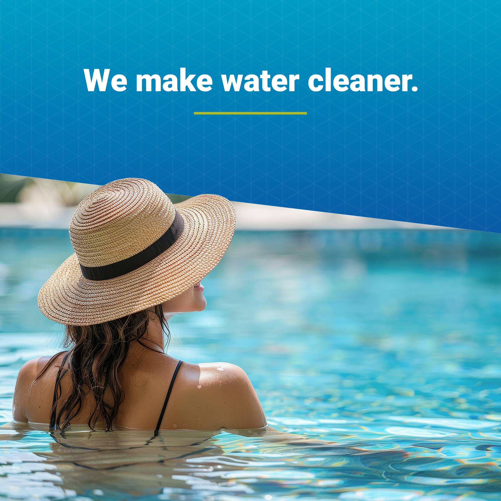We make water cleaner.