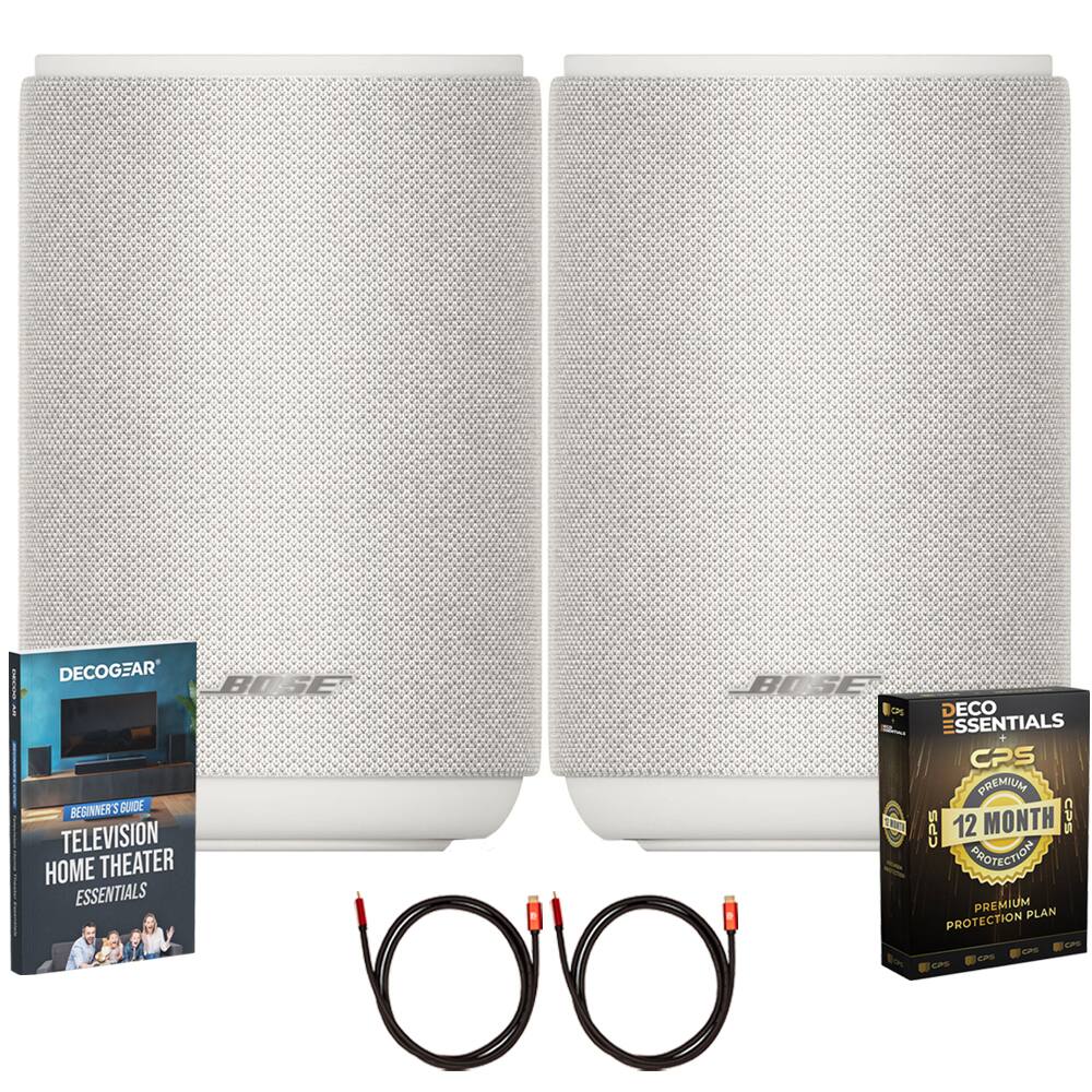 DECOGEAR BOSE & DECO ESSENTIALS + CPS PREMIUM BEGINNER'S GUIDE TELEVISION CPS 12 MONTH CPS HOME THEATER PROTECTION ESSENTIALS PREMIUM PROTECTION PLAN CPS