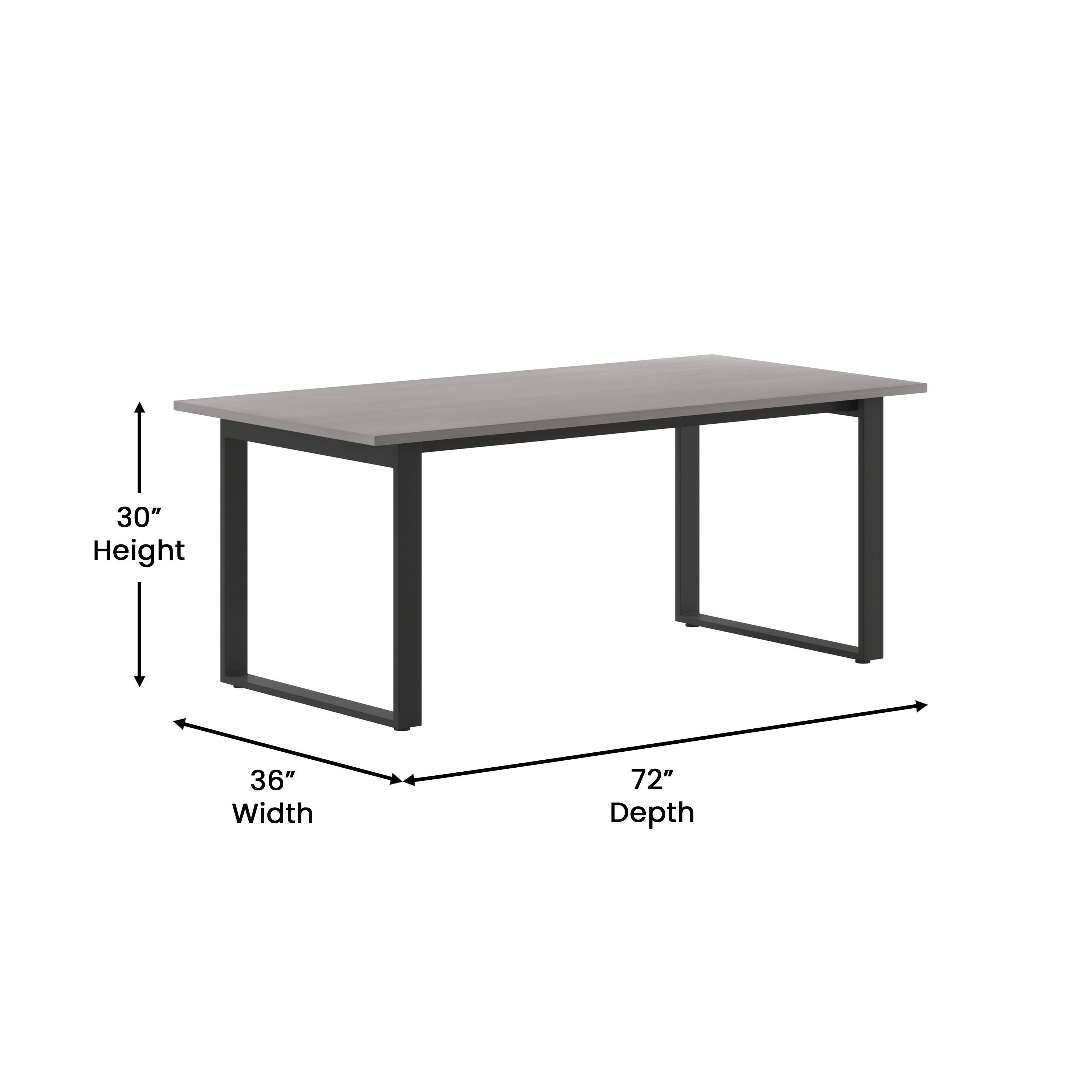 30" Height, 36" Width, 72" Depth