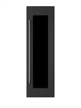 24"W. Integrated Wine Cooler Door Panel for Viking Model FDWCIC7240R - Right Hinge - Cast Black