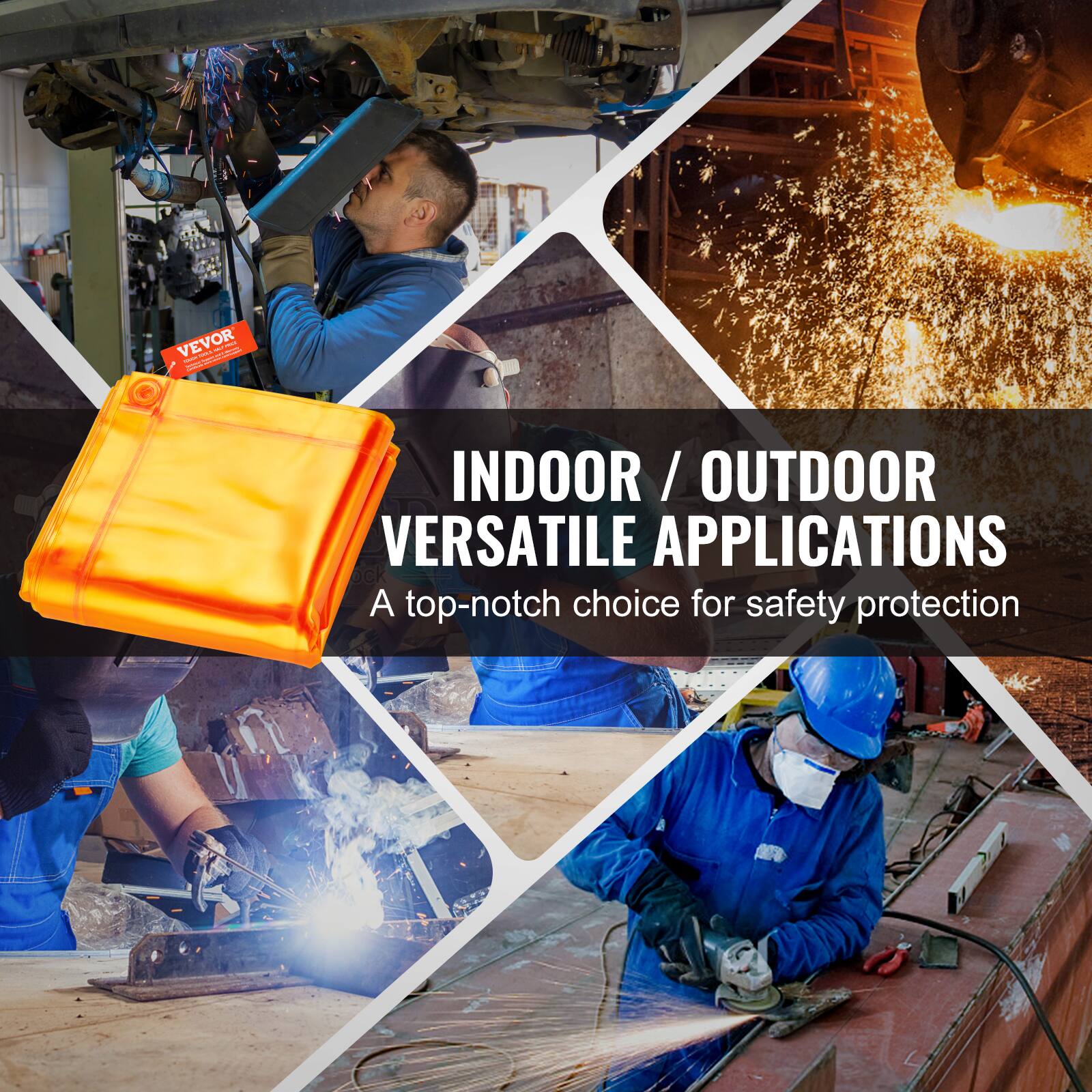 INDOOR / OUTDOOR  
VERSATILE APPLICATIONS  
A top-notch choice for safety protection