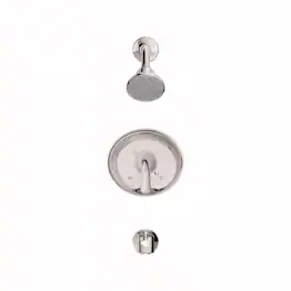 American Standard - Cadet 1-Handle Tub and Shower Trim Kit - Chrome