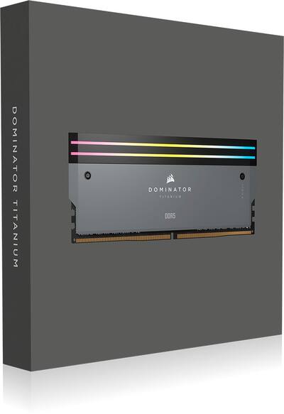 CORSAIR DOMINATOR TITANIUM 64GB (2 x 32GB) DDR5 6000 CL30 36 36 76 CORSAIR DOMINATOR TITANIUM 64GB (2 x 32GB) DDR5 6000 CL30 36 36 76