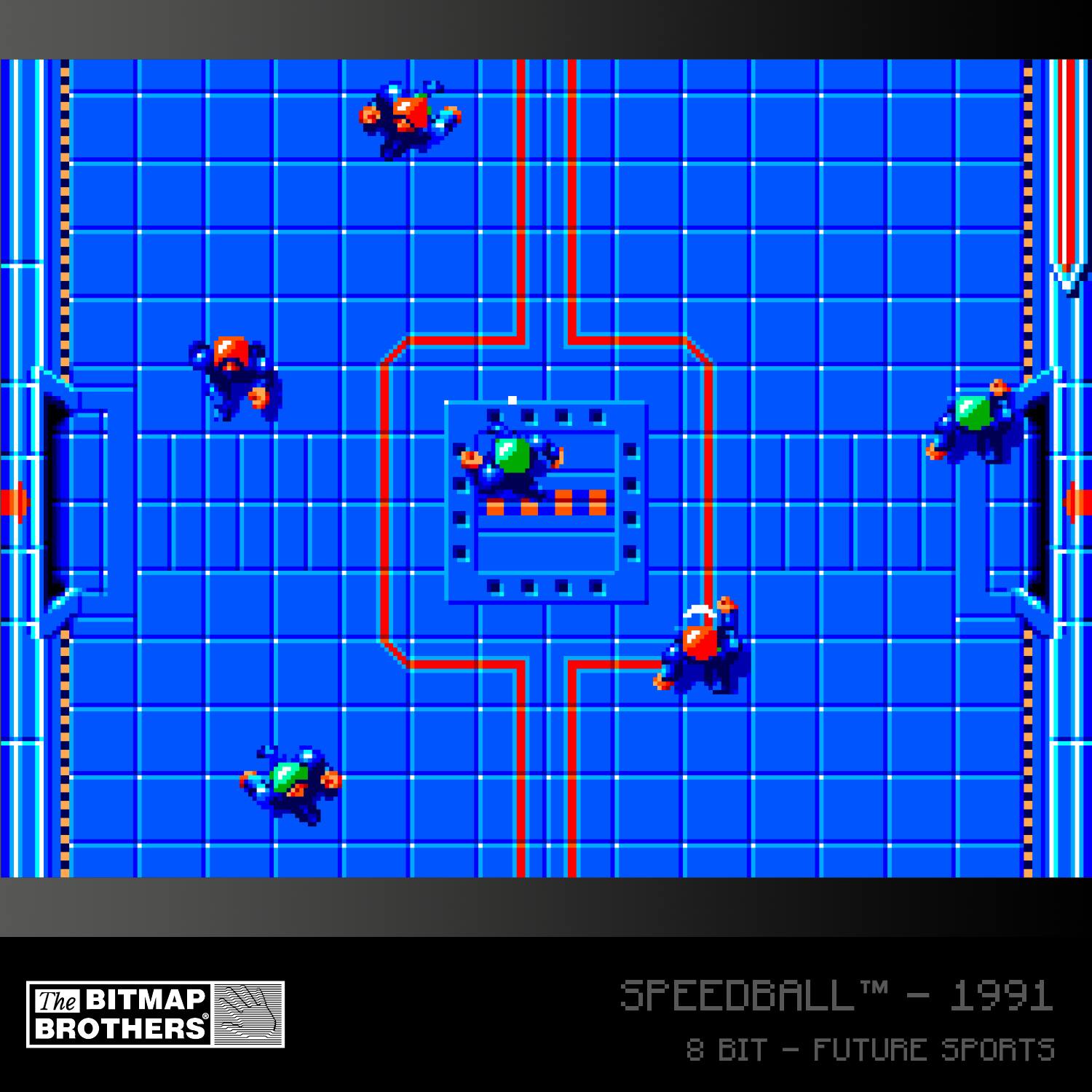 The BITMAP BROTHERS TM SPEEDBALL™ - 1991 8 BIT - FUTURE SPORTS
