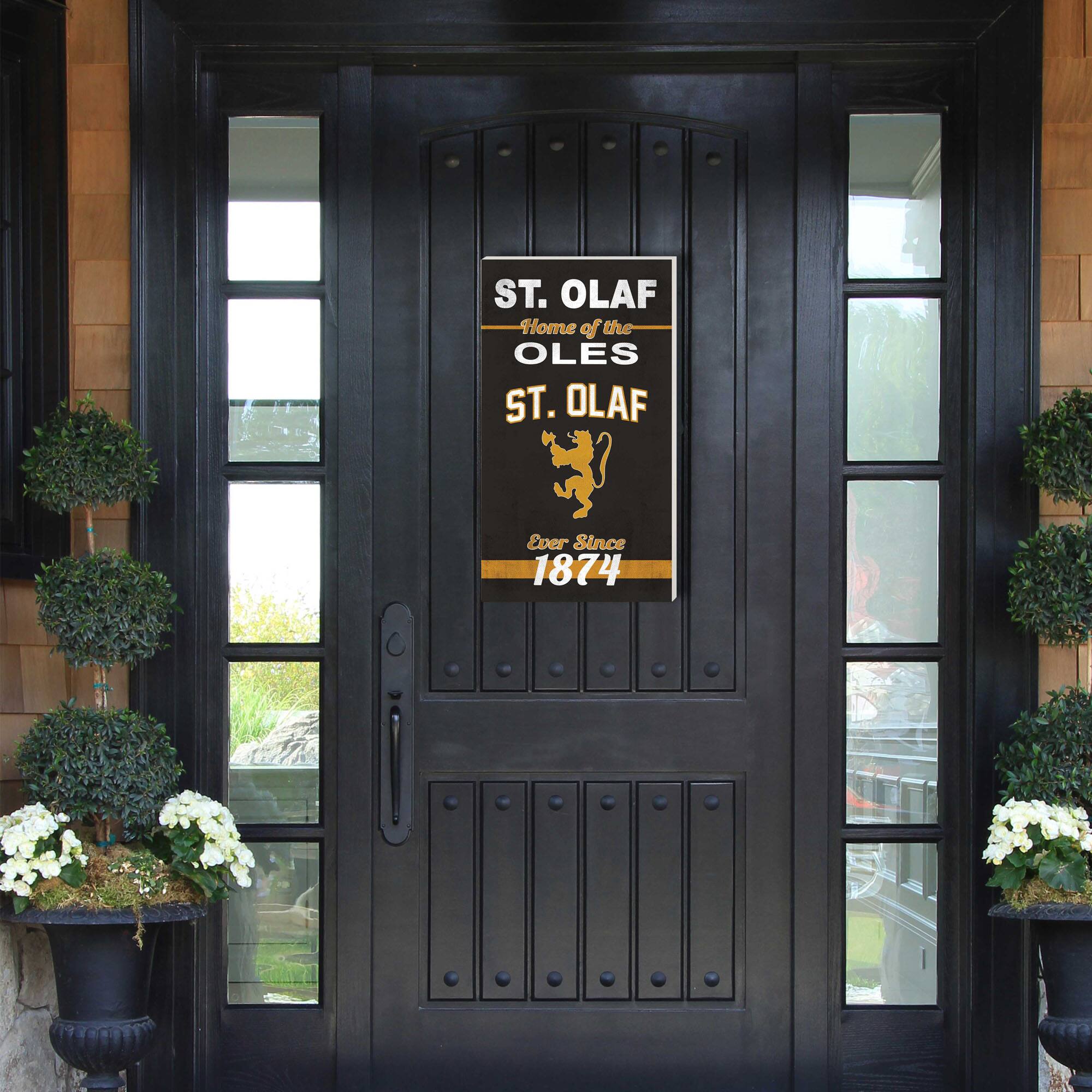 ST. OLAF  
Home of the OLES  
ST. OLAF  
Ever Since 1874