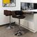 Alt View 14. Simpli Home - Amery Adjustable Swivel Bar Stool - Black.