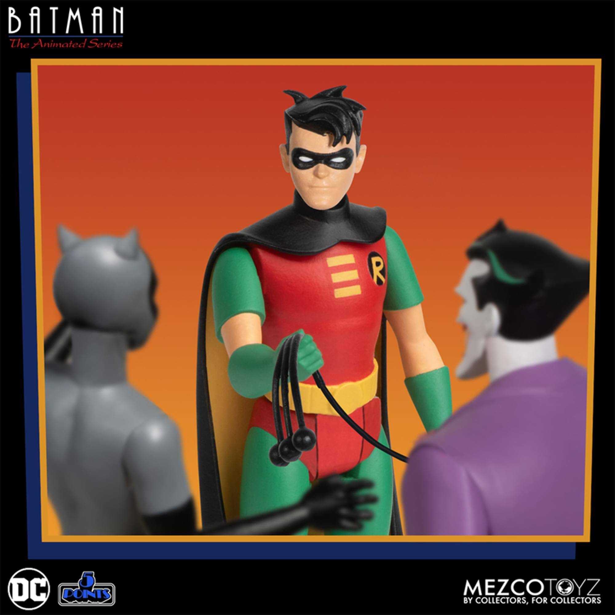 BATMAN The Animated Series

DC 5 POINTS

MEZCOTOYZ BY COLLECTORS, FOR COLLECTORS