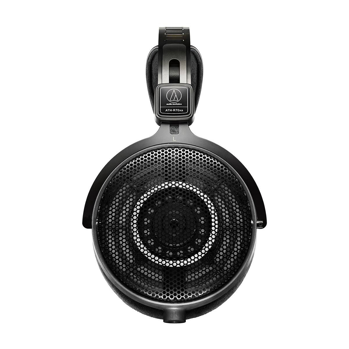 Alt View 5. Audio-Technica - Audio-Technica ATH-R70xa Open-Back Reference Headphones - Black.