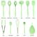 Slotted Turner, Slotted Spoon, Pasta Spoon, Ladle, Spatula Turner, Spatula, Tongs, Small Spatula, Whisk, Brush, Spoon Rest