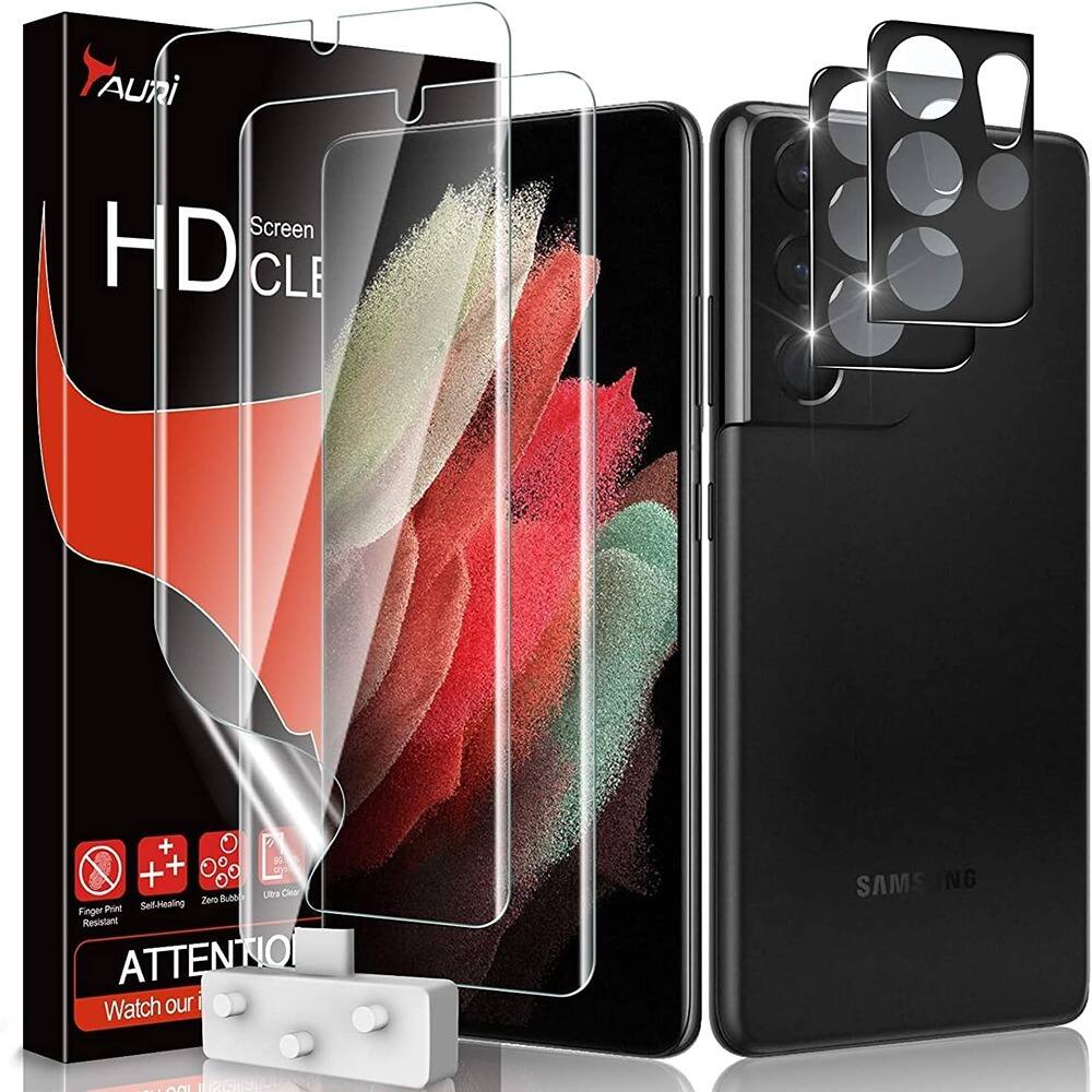 AURI HD Screen CLE  
Screen Protector  
Finger Print Resistant  
Self-Healing  
Zero Bubble  
Ultra Clear  
ATTENTION  
Watch our i  
SAMSUNG